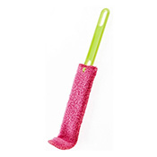 Chachatto L-Shaped Bottle Cleaner, K472 Pink / Kitchen Goods