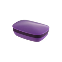 Hayur Soap Box, Square, Purple / Bath Goods