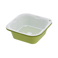 Lei Stacking Strainer & Trays, M Green / Kitchen Goods