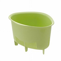 Lei 三角形瀝水盒 L 綠色/ 廚房用品