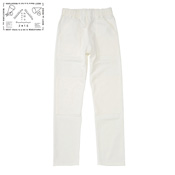 Rib Pants, White  [Limited Number Available]