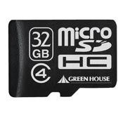 Micro SDHC Card (w/Adaptor)  Class ４