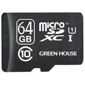 microSDXC卡(付转换接头) UHS-I　第10型