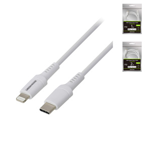 Lightning-TypeC charging cable white