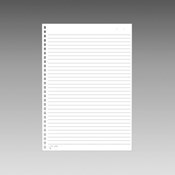 Twist Notebook (Special Paper, 7mm Ruled Paper)  Semi-B5