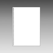 Twist Notebook (Special Paper, Plain)  Semi-B5