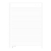 Twist Notebook (Special Paper, 6mm Ruled Paper)  A5