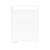 Twist Notebook (Special Paper, 7mm Ruled Paper)  A5