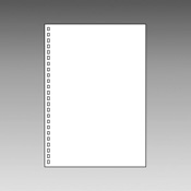 活页线圈笔记本 (专用纸, 素面) 　A5