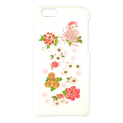 iPhone 6/6S Cover, Takamori Makie, Hanazukushi (White)