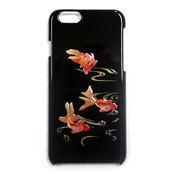 iPhone6/6S 手機殼 高盛蒔繪 金魚