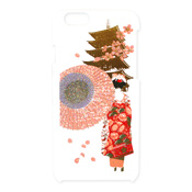 iPhone 6/6S Cover, Takamori Makie, Maiko (White)