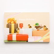 nanoblock® Postcard, Duck, Birthday