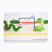 nanoblock® 2013 New Year's Greeting Card, Green Snake
