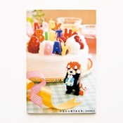 nanoblock® Postcard, Red Panda, Birthday