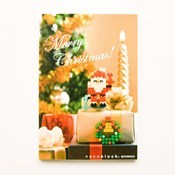 nanoblock® クリスマスカード サンタとリース A