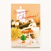 nanoblock® Christmas Card, Cavalier Dog, A