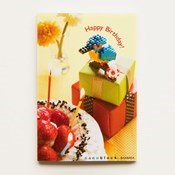 nanoblock® Postcard, Kingfisher, Birthday