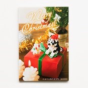 nanoblock® Christmas Card, Husky, A
