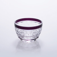 Sakazuki Cup Hexagonal Design, Purple