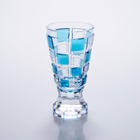 Foot Design Glass Mosaic, Blue 