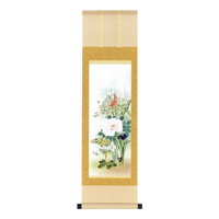 Karu! JIKU Series Hanging Scroll Tapestry, Four Season Flowers