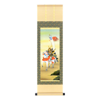 Karu! JIKU Series Hanging Scroll Tapestry, Warrior