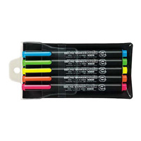 [KOKUYO] Fluorescent Marker, Prefix, 5 Color Set