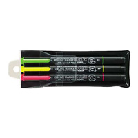 [KOKUYO] Fluorescent Marker, Prefix Twin, 3 Color Set