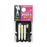 [KOKUYO] Whiteboard Marker, Yokumi-l, Medium Tip Replacement Core, 3