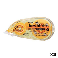 [KOKUYO] 修正带 keshipico 可替换型 (本体) 宽4mm 3个