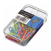 [KOKUYO] Color Paper Clips, Large, 28mm, Approx. 60 Clip