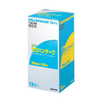 [KOKUYO] Cellophane Tape, Value E Pack, 18mm x 35m (12 Rolls)