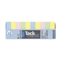 [KOKUYO] Tack Memo, Sticky Notes, 25 x 7.2mm, Mixed Color x 10