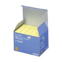 [KOKUYO] 便利貼 經濟包 標籤 52 x 14.5mm 黃色 x 25本