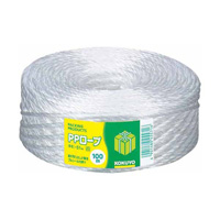 [KOKUYO] PP Rope, Cheese Roll, 100m, White