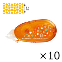 [KOKUYO] Dot Liner Compact (Main Item) Star Pattern x 10