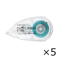 [KOKUYO] Dotliner 滾輪雙面膠 (本體) 透明 5個