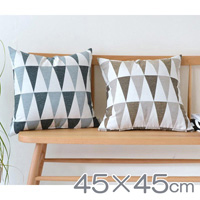 QUARTER REPORT Cushion Cover (45 x 45cm) Koti, Made in Japan