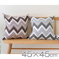 QUARTER REPORT Cushion Cover (45 x 45cm) Saana, Made in Japan