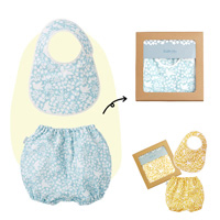 QUARTER REPORT Baby Gift Set, Small Bird, Made in Japan
