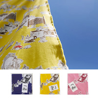 QUARTER REPORT MOOMIN Cut Cloth, My Came Over!, Made in Japan