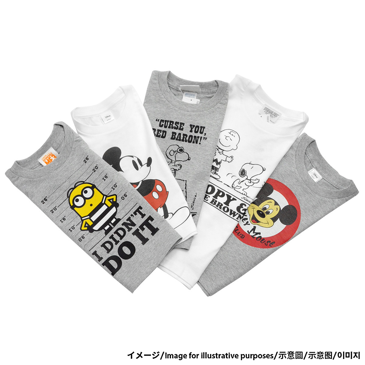 ミッキーマウス プリントtシャツ キッズ グレー Jshoppers Com