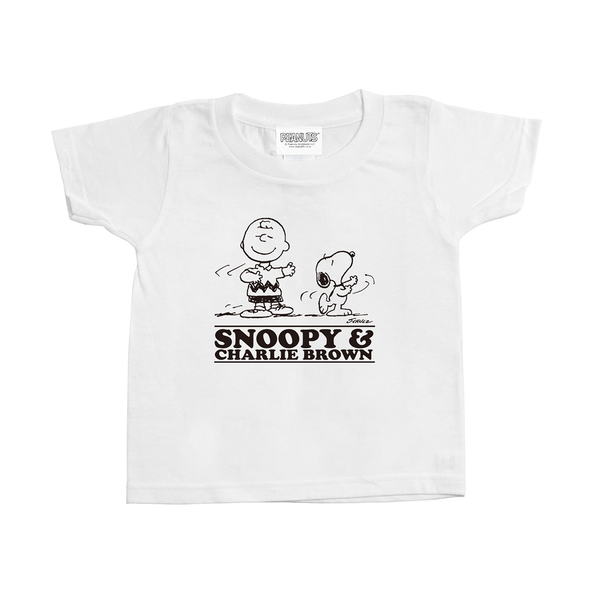 スヌーピー プリントtシャツ キッズ ホワイト Jshoppers Com