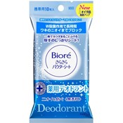 Kao Biore Body Powder Sheets, Medical Deodorant (Handy Pack)