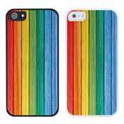 iPhone 5 Smartphone Cover  [Woodgrain] / Made in Japan