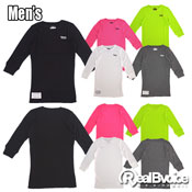 RealBvoice / 2012 New Item!! 3/4-Sleeve Thermal T-Shirt, Men's