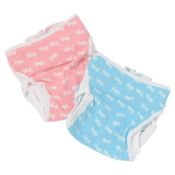 Think-B Donkey Pattern Cotton Diaper Cover (Inner Closure) (Made in Japan)