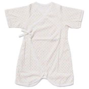 Think-B [Caramel] Knit Polka Dot Pattern Romper Underclothes  (Made in Japan)