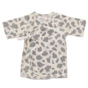 Think-B [Caramel] Knit Dalmatian Pattern Short Underclothes (Made in Japan)